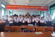Chương trình “Em vui đọc sách” tại Trường Tiểu học Phan Chu Trinh