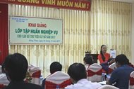 Tập huấn chuyên môn nghiệp vụ cho cán bộ thư viện cơ sở