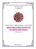 Thư mục trích Báo - Tạp chí tháng 03: Bệnh viêm đường hô hấp cấp do chủng mới Corona