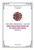 Thư mục trích Báo - Tạp chí tháng 02: Bệnh viêm đường hô hấp cấp do chủng mới Corona