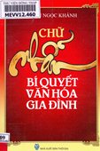 Chữ nhẫn – bí quyết của văn hóa gia đình