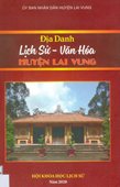 Địa danh lịch sử văn hóa huyện Lai Vung
